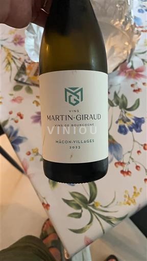 Bourgondië Mâcon en mâcon-dorpen Martin Giraud 2023