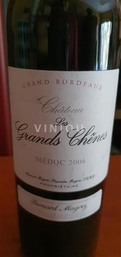 Bordeaux Médoc Château Les Grands Chênes 2006
