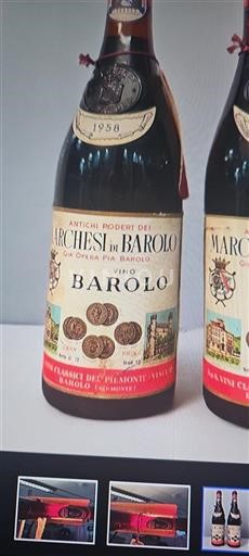 Piemonte Barolo Marchesi di Barolo 1958