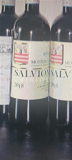 Toscane Brunello di Montalcino Salvioni 2018