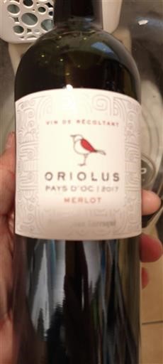 Linguadoca e Rossiglione Paese d'Oc Oriolus 2017