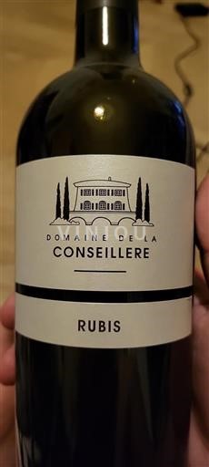 Languedoc Ospecificerad Domaine La Conseillère Rubis 2019