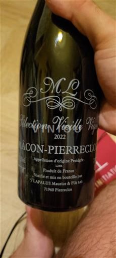 Bourgondië Mâcon en mâcon-dorpen Lapalus Maurice & Fils Sélection Vieille Vigne 2022