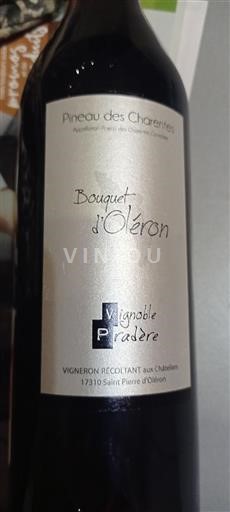 Poitou-Charentes Pineau-des-charentes Vignoble Pradère Bouquet d'Oléron Non Millésimé
