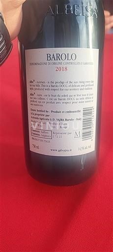 Piemonte Barolo G.D. Vajra Albe 2018
