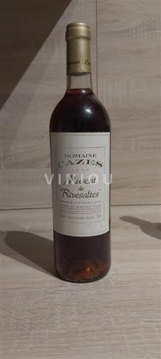 Roussillon Muscat de Rivesaltes Domaine Cazes Muscat de Rivesaltes 1996