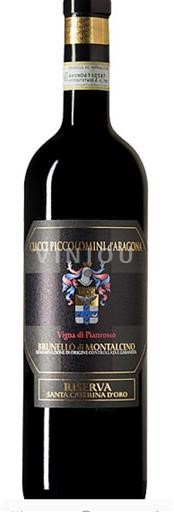 Tuscan Wines Brunello di Montalcino Ciacci Piccolomini Aragona Vigna di Pianrosso 2012