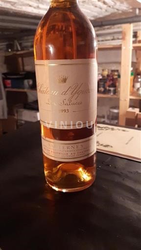 Bordeaux Sauternes Grand Cru Château Yquem 1993