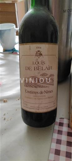 Valle del Rodano Costières di Nîmes Louis de Bélair 1991