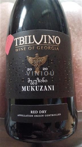 Kakheti Mukuzani Tbilvino Mukuzani 2020