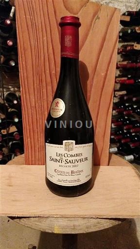 Rhônen laakso Côtes-du-rhône Les Combes de Saint-Sauveur 2017