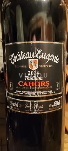 Sud-Ouest Cahors Château Eugénie Tradition 2014