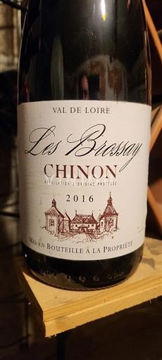 Valle del Loira Chinon Les Brossay 2016