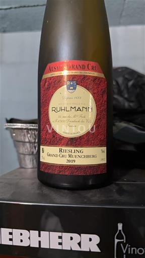 Elsass Riesling Grand Cru Ruhlmann Grand Cru Muenchberg 2019