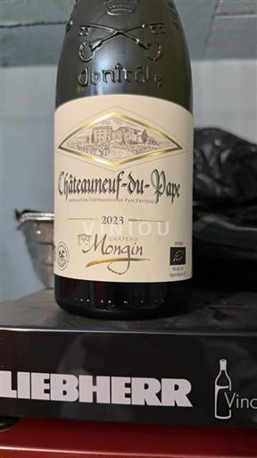Rhônen laakso Châteauneuf-du-Pape Château Mongin 2023