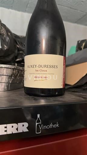 Bourgogne Auxey-duresses Domaine Yannick Debray Les Cloux 2021