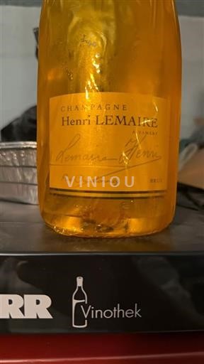 Vin Effervescent Blanc brut Pur Chardonnay Henri Lemaire Non millésimé France Champagne AOC hve