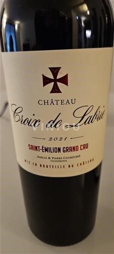 Bordeaux Saint-Émilion Grand Cru Grand Cru Château Croix de Labrie 2021