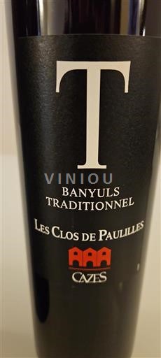 Roussillon Banyuls Les Clos de Paulilles Traditionnel 2018