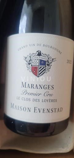 Bourgogne Maranges Premier Cru Maison Evenstad Le Clos des Loyères 2022