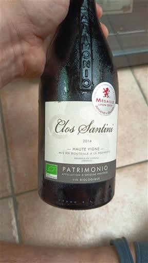 Corsica Patrimonio Clos Santini Haute Vigne 2016