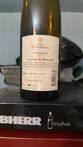 Alsace Chasselas Cave de Hunawihr Hospices de Strasbourg 2021