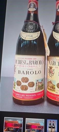 Piemonte Barolo Antichi Poderi dei Marchesi di Barolo 1958