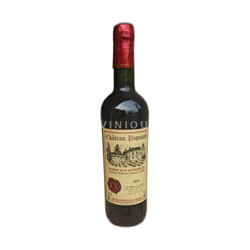 Burdeos Bordeaux superior Château Piquaud 2016