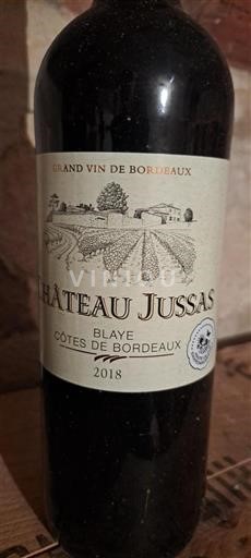 Bordeaux Blaye-côtes-de-bordeaux Château Jussas 2018