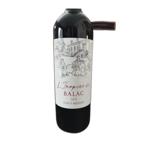 Bordeaux Haut-Médoc Château Balac L'inopiné 2021