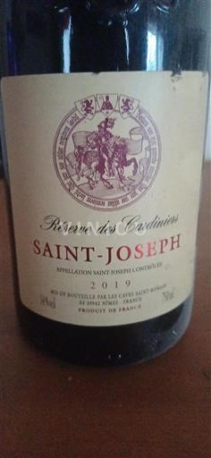 Údolí Rhôny Saint-Joseph Les Caves Saint-Romain Réserve des Cardiniers 2019