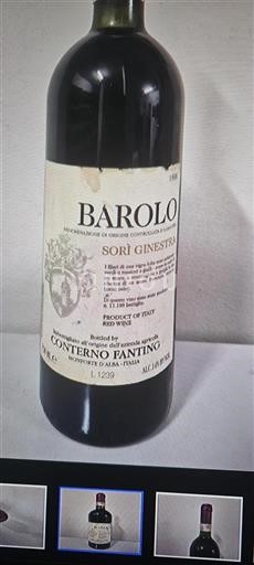 Piemonte Barolo Conterno Fantino Sorì Ginestra 1998
