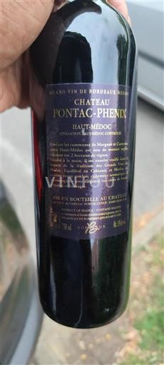 Bordeaux Haut-Médoc Château Pontac-Phenix Ohne Jahrgang