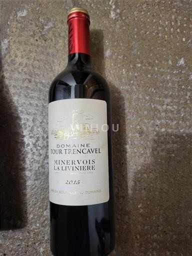 Languedoc Minervois-la-Livinière Domaine Tour Trencavel 2015