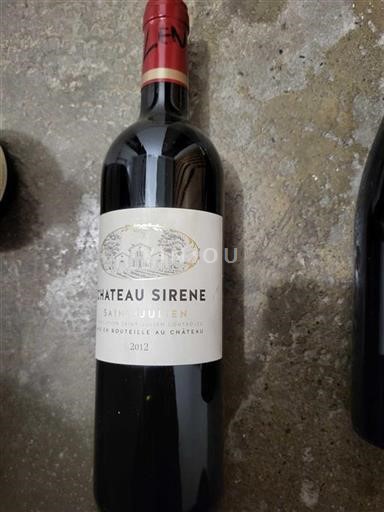 Bordeaux Saint-Julien Château Sirene 2012