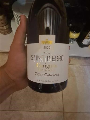 Linguadoca e Rossiglione Côtes catalanes Casa Saint Pierre Carignan Vieilles Vignes 2020