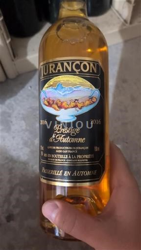 Südwestfrankreich Jurançon Cave des Producteurs de Jurançon Prestige d'Automne 2016
