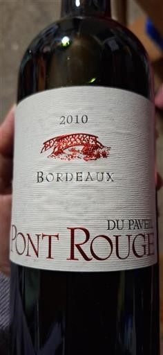 Bordeaux Paveil Pont Rouge 2010