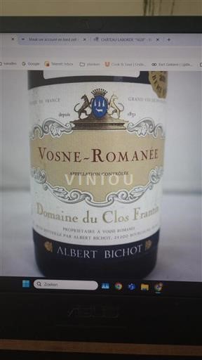 Vin Rouge sec Domaine Clos Frantin 2009 France Bourgogne Vosne-romanée Grand Cru