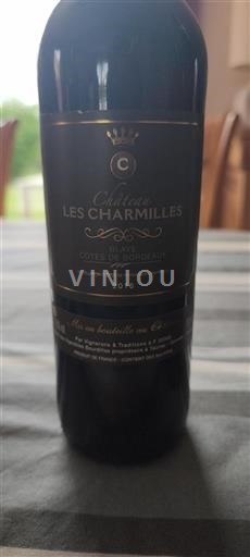 Bordeaux Blaye-côtes-de-bordeaux Château Les Charmilles 2016