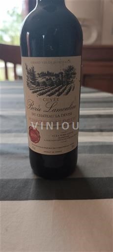 Bordeaux Puisseguin-Saint-Émilion Château La Devise Borie Lamoulie 2019