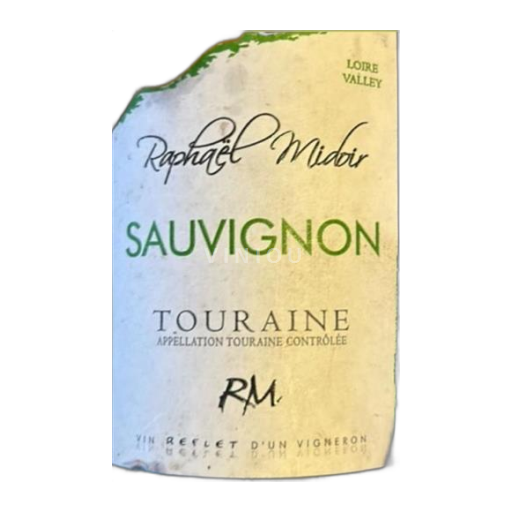Loire-dalen Ikke specificeret Domaine Raphaël Midoir Sauvignon 2015