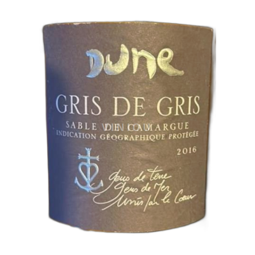 Languedoc a Roussillon Sable de Camargue Domaine Dune Gris de Gris 2016