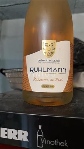 Elsass Crémant d'Alsace Ruhlmann-Schutz Harmonie de Rosé Ohne Jahrgang