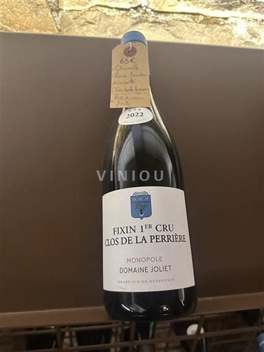 Burgundsko Nespecifikováno Premier Cru Domaine Joliet Clos de la Perrière 2022