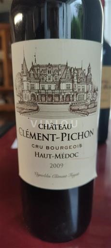 Bordeaux Haut-Médoc Cru Bourgeois Château Clément-Pichon 2009