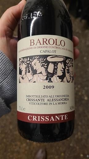 Piemonte Barolo Crissante Alessandria Capalot 2009