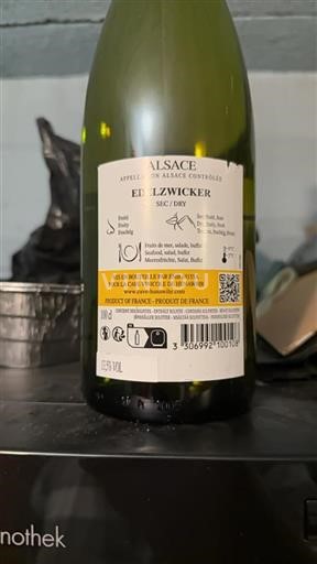 Alsace Edelzwicker Cave Vinicole de Hunawihr Réserve Non-Vintage