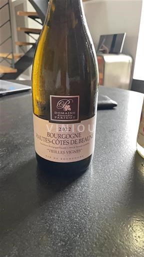 Borgogna Hautes Côtes de Beaune Domaine Alexandre Parigot Vielles Vignes 2022