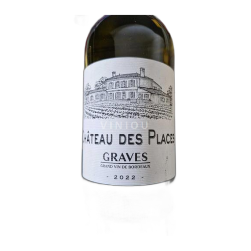 Vin Blanc sec Château Des Places 2022 France Bordeaux Graves AOC